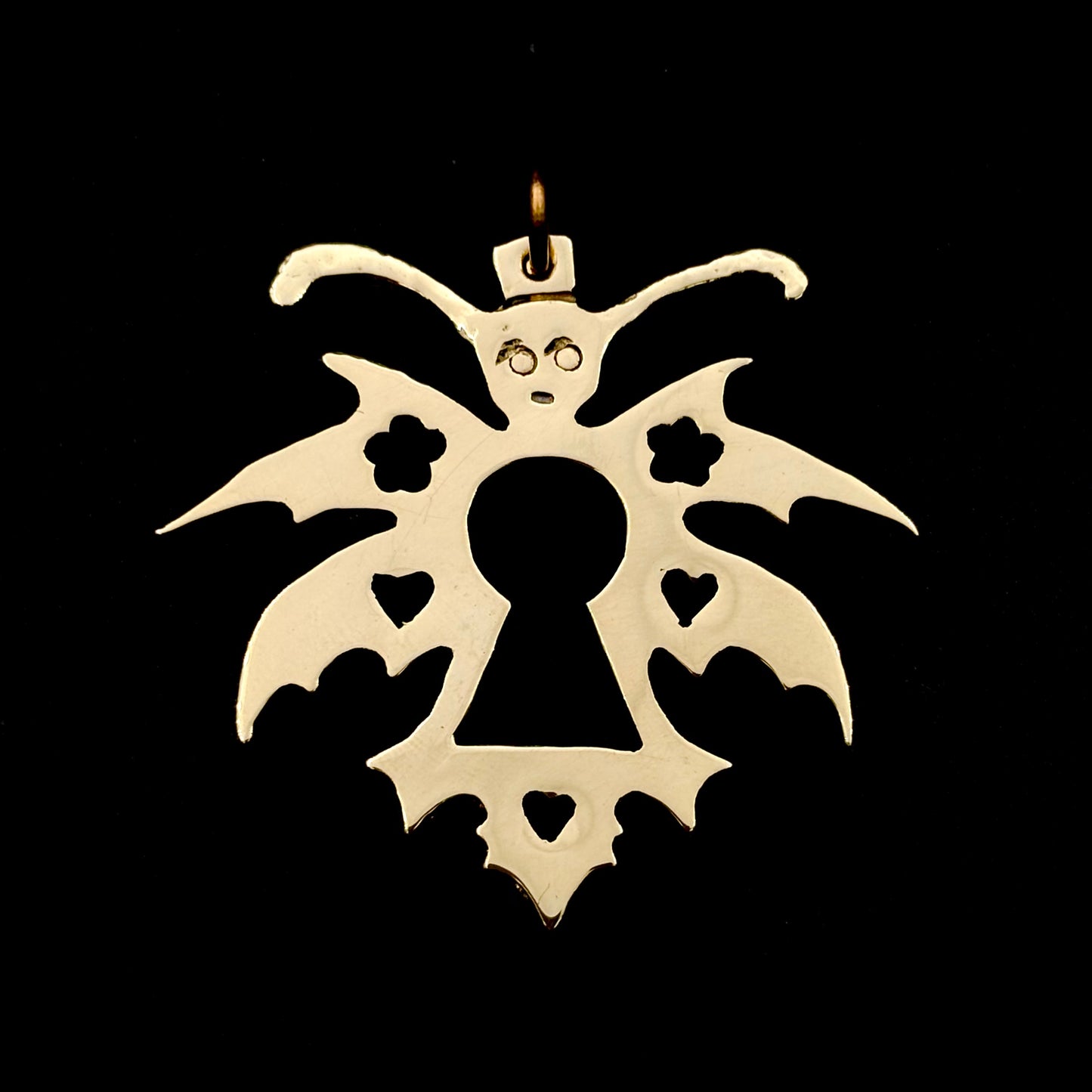 Keyhole Butterfly Pendant