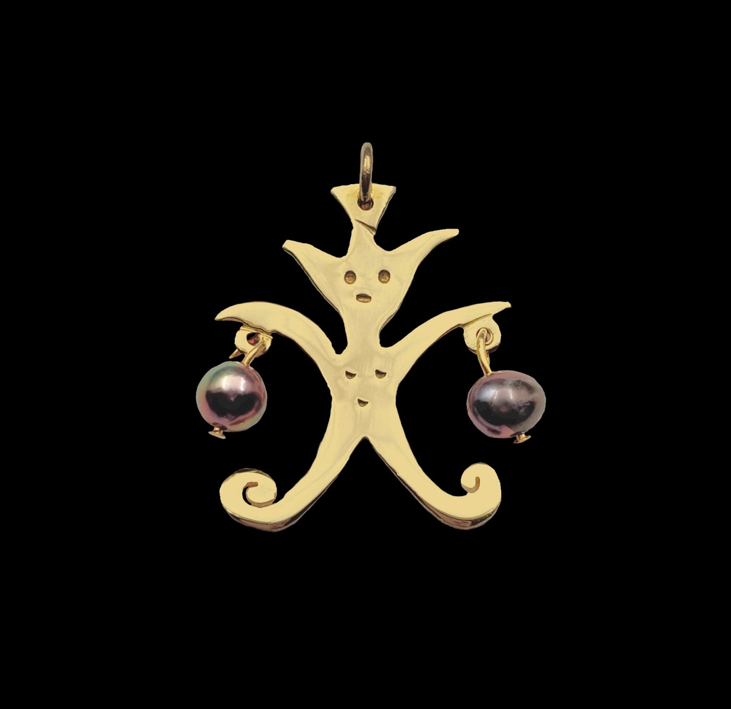 Tulip Person with Pearls