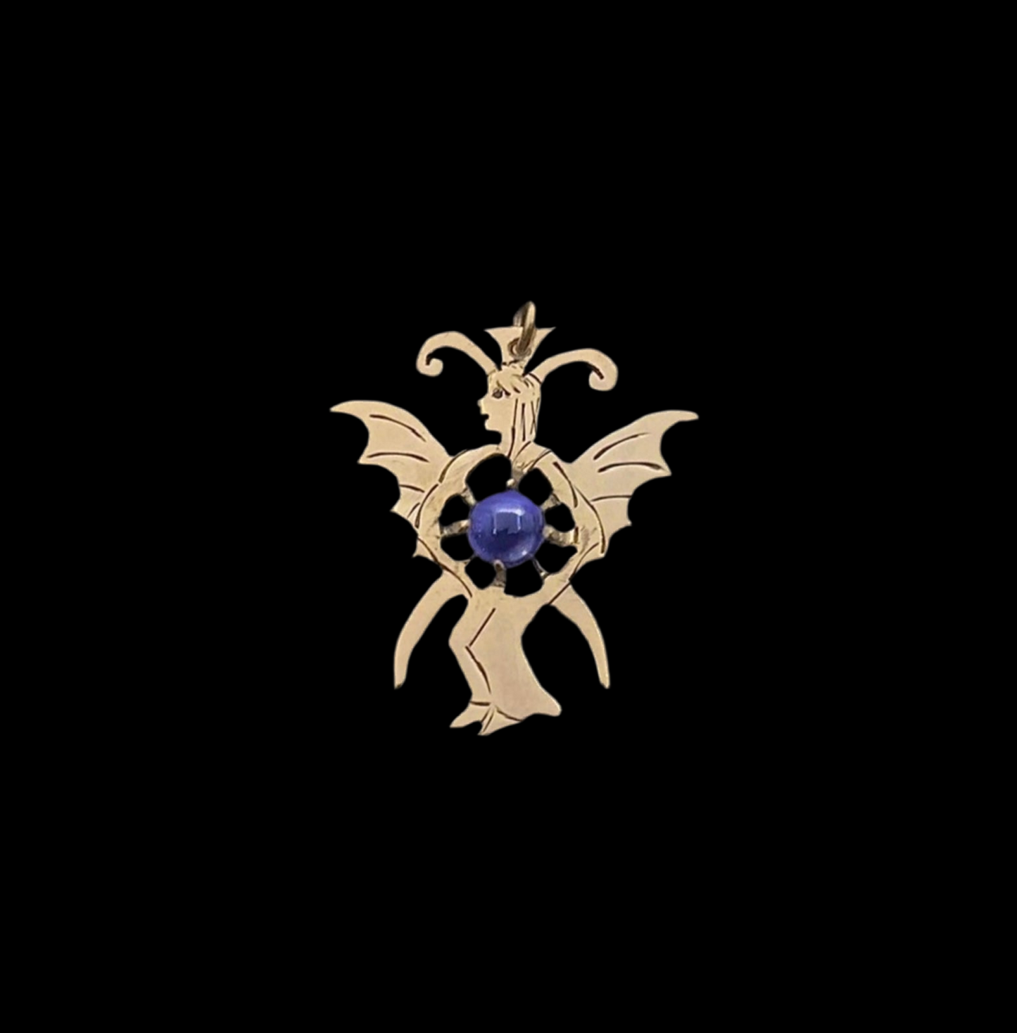 Fairy with Tanzanite
