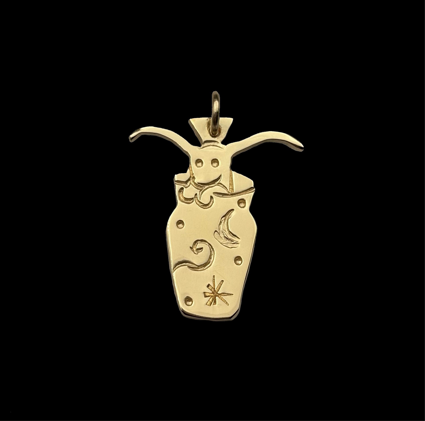 Magical Vase Bunny Pendant