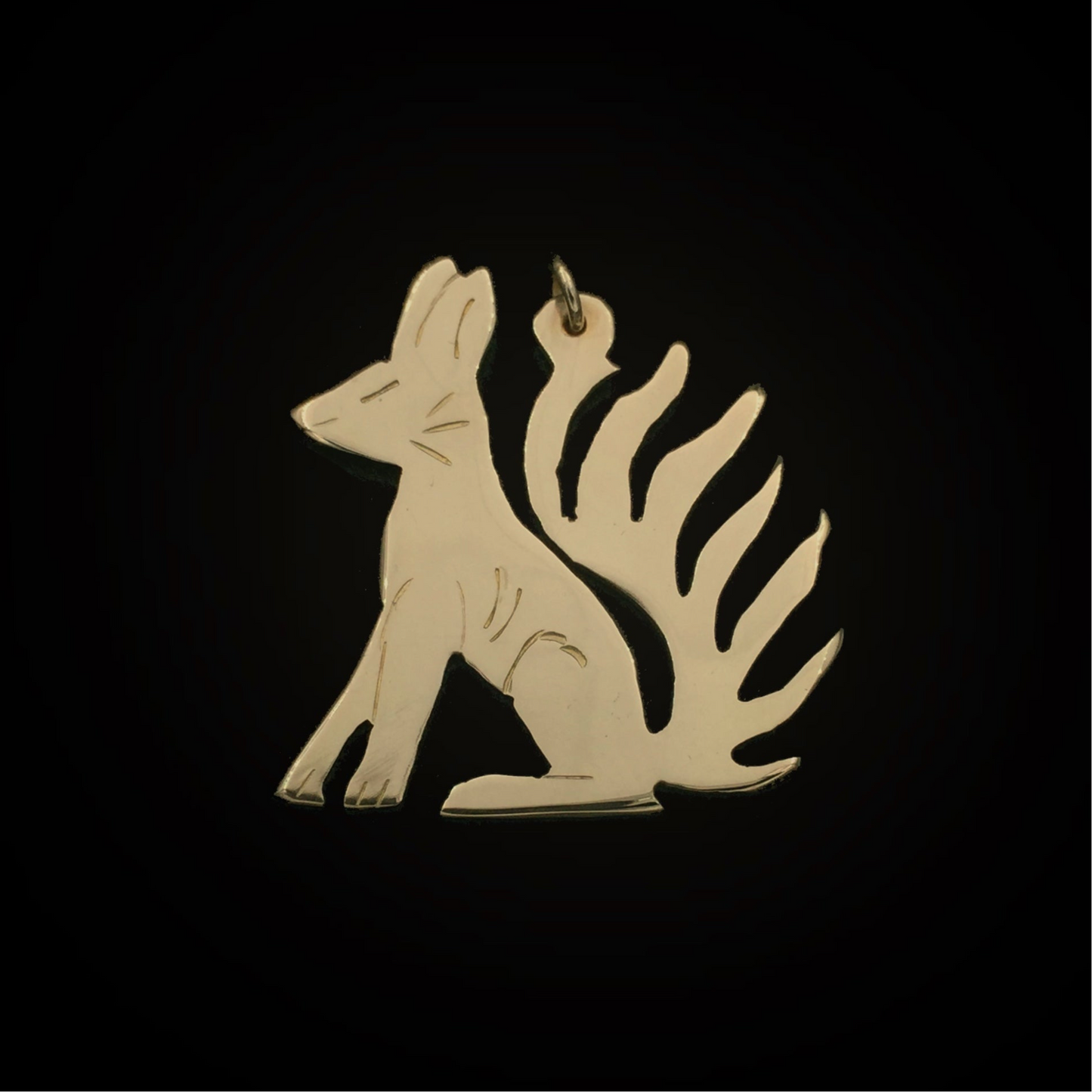 Large Kitsune Pendant