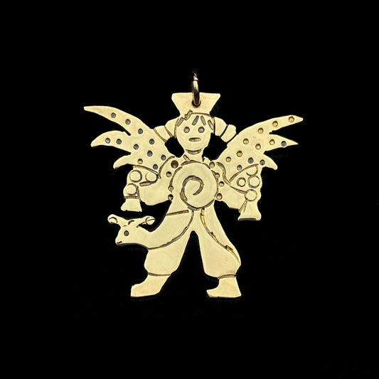 Snail Angel Pendant