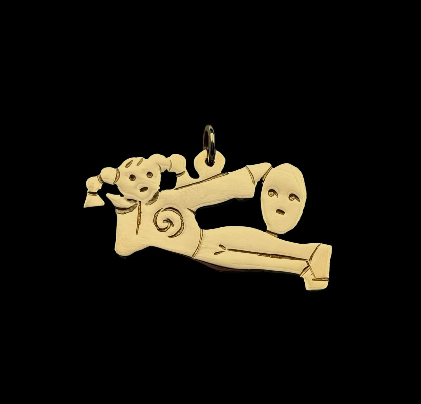 Girl with Egg Face / Mirror