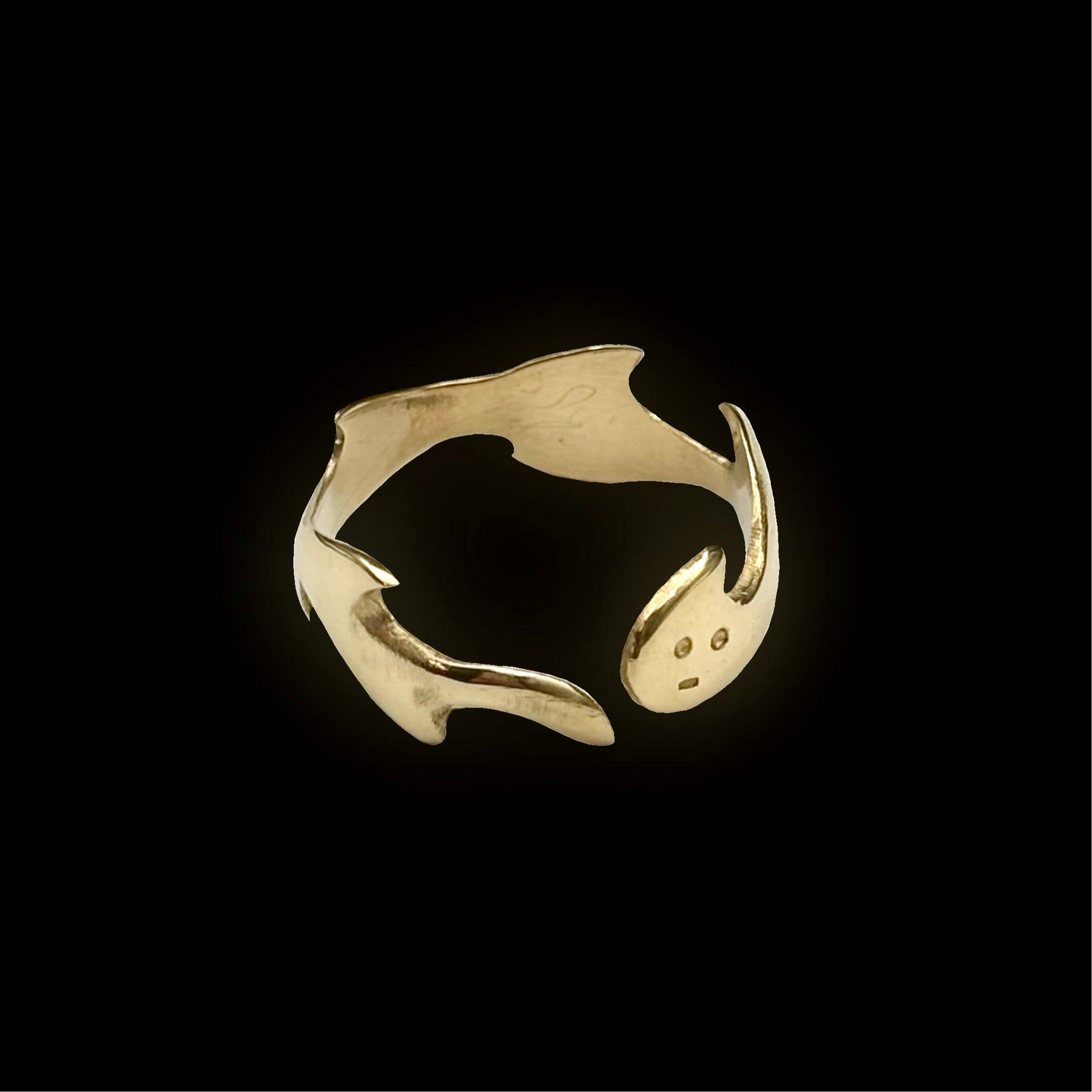 Flame Person Ring