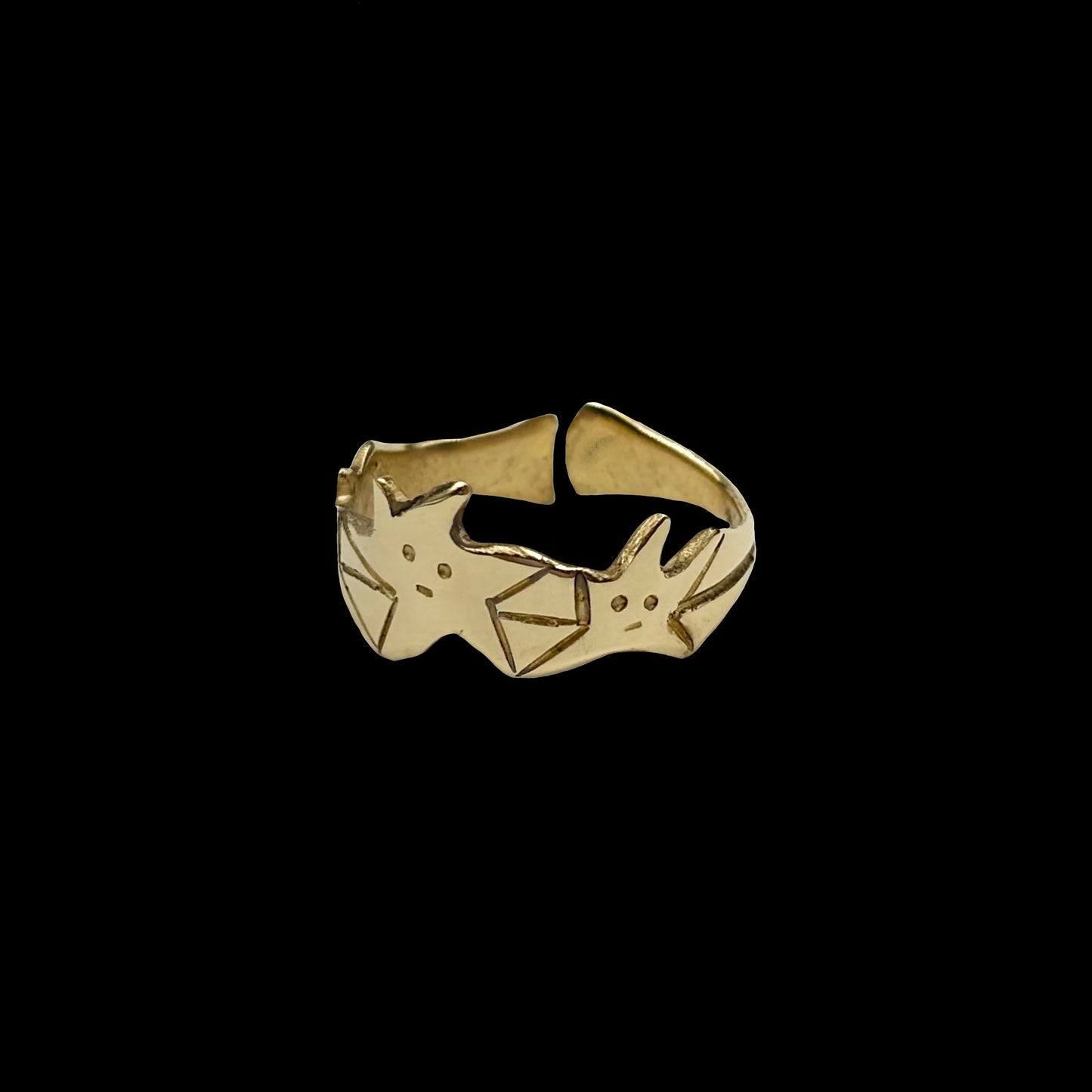 Three Star Friends Ring