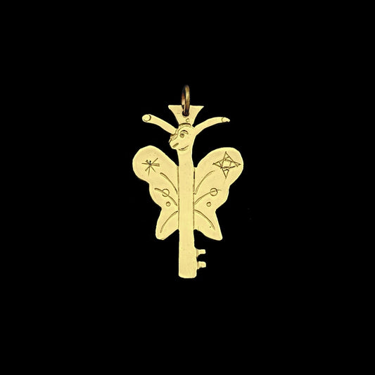 Butterfly Key Pendant